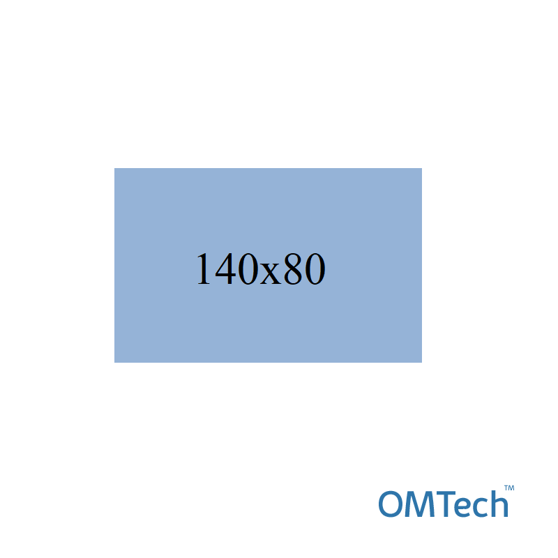 Покриття операційне OMTech™ 140см х 80см (CМС - 35 г/м2), стерильне